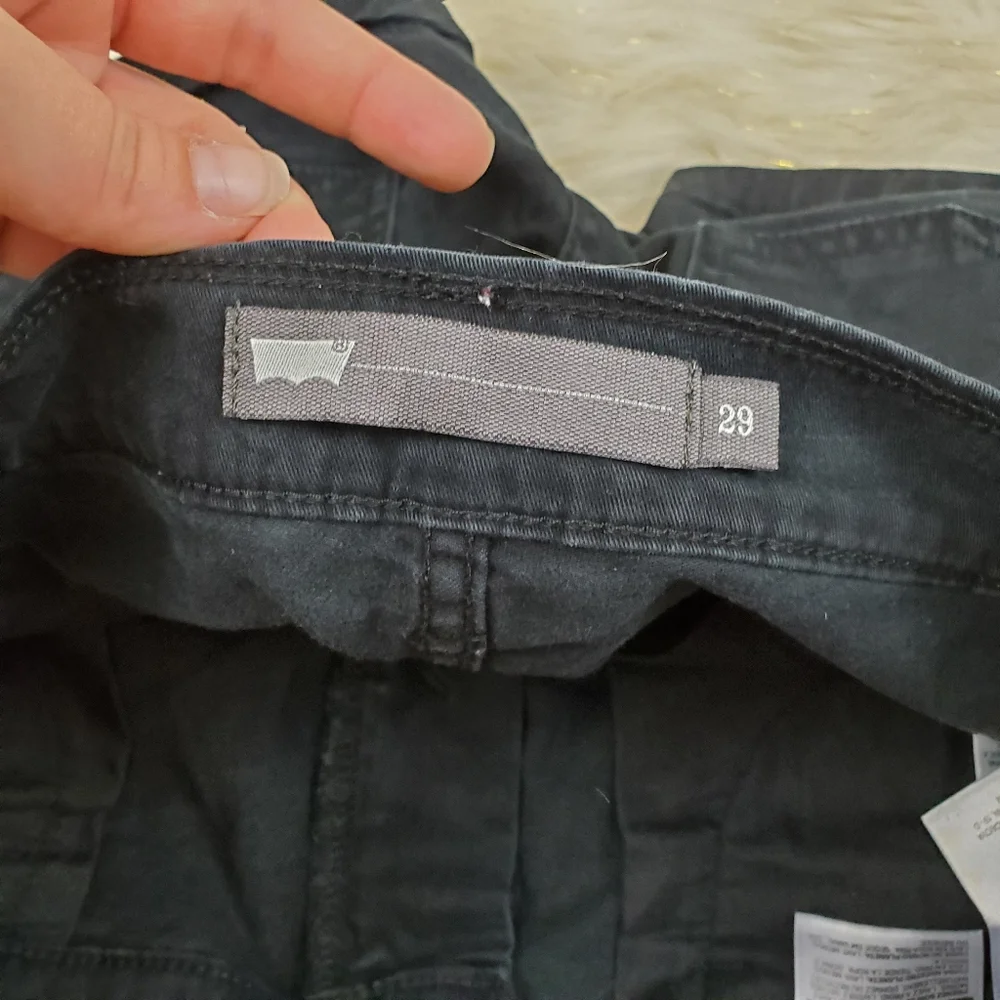 Levi's Black Denim Shorts